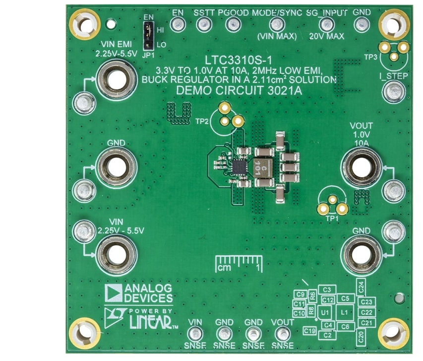 Analog Devices Inc. Carte de démonstration DC3021A LTC3310S